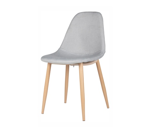 [25248] LYNETTE 2 CHAISES GRISES