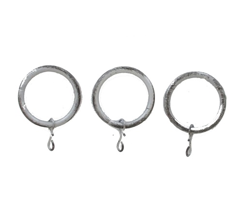 [27593] ANNEAU A PINCE D20X8 ARGENT MAT