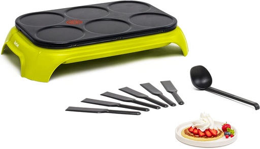 [7653] Tefal Electric crepe maker, 1000 W, Non-stick surface, Thermospot function, Pancakes, Made in France