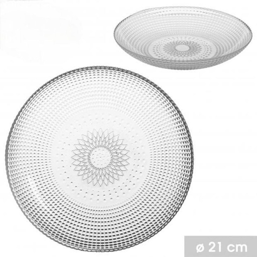 [3368] UL ASSIETTE CREUSE EN VERRE