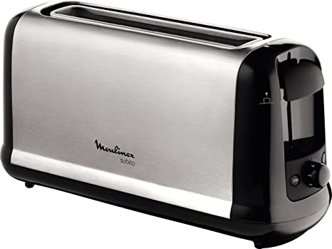 [7082] MOULINEX Subito stainless steel Toaster 1 long slot